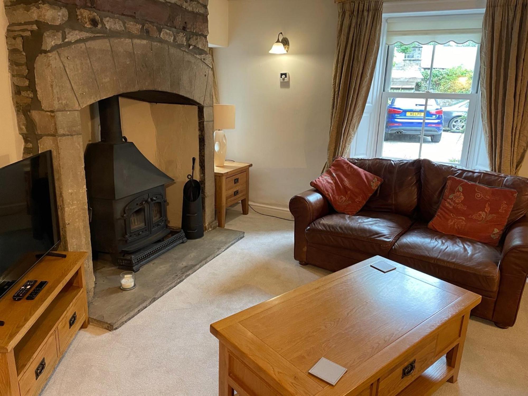 Ashfield House Hotel Grassington Room photo The living room at The Old Post Office